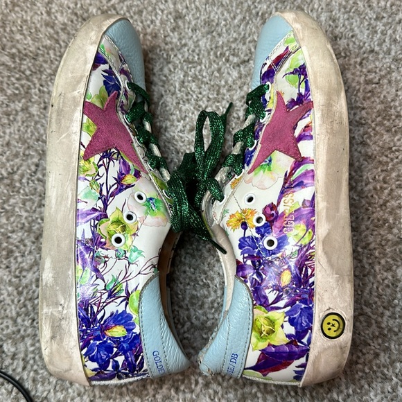 Golden Goose GGDB Children’s Shoes Deluxe Brand Size 35 - 3 Kids Sneakers AS IS - Picture 6 of 16